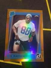 Tre' McKitty 2021 Donruss Press Proof Premium Gold RC #304 Los Angeles