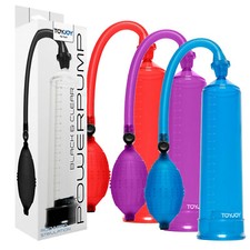 Penis Pump Pressure Power 9" Sviluppatore Pene Ingrandimento Allungamento