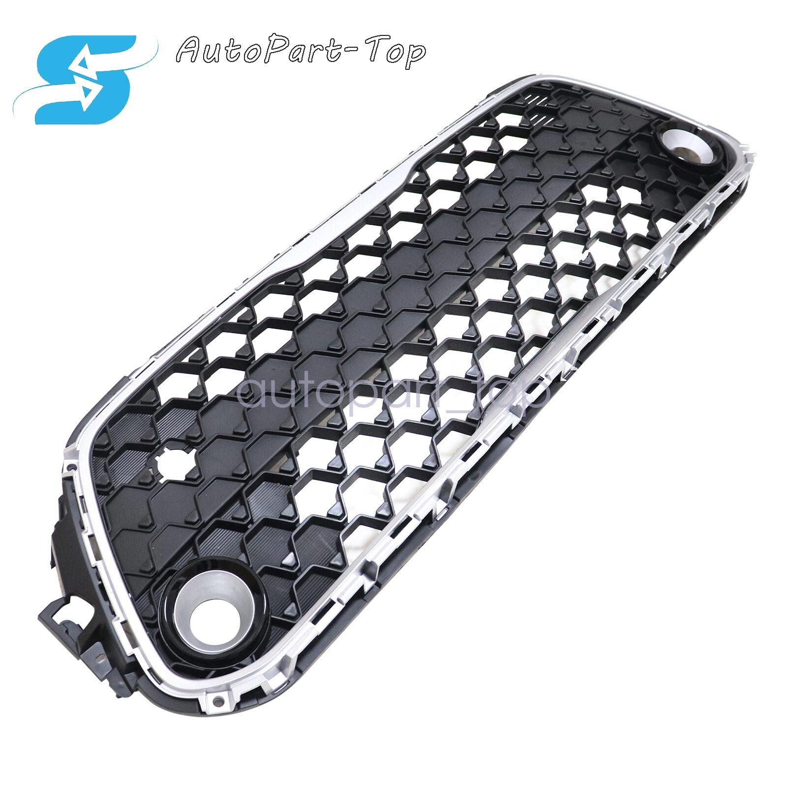 Front Bumper Lower Grille Silver Black 86530K0020 Fits Kia Soul 2020 2021 2022