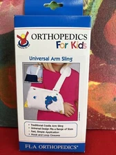 FLA Orthopedics For Kids Youth Size Universal Cradle Arm Sling Navy New In Box