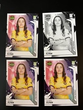 Lauren Flynn rookie card RC 2024 Parkside NWSL BLACK WHITE variation