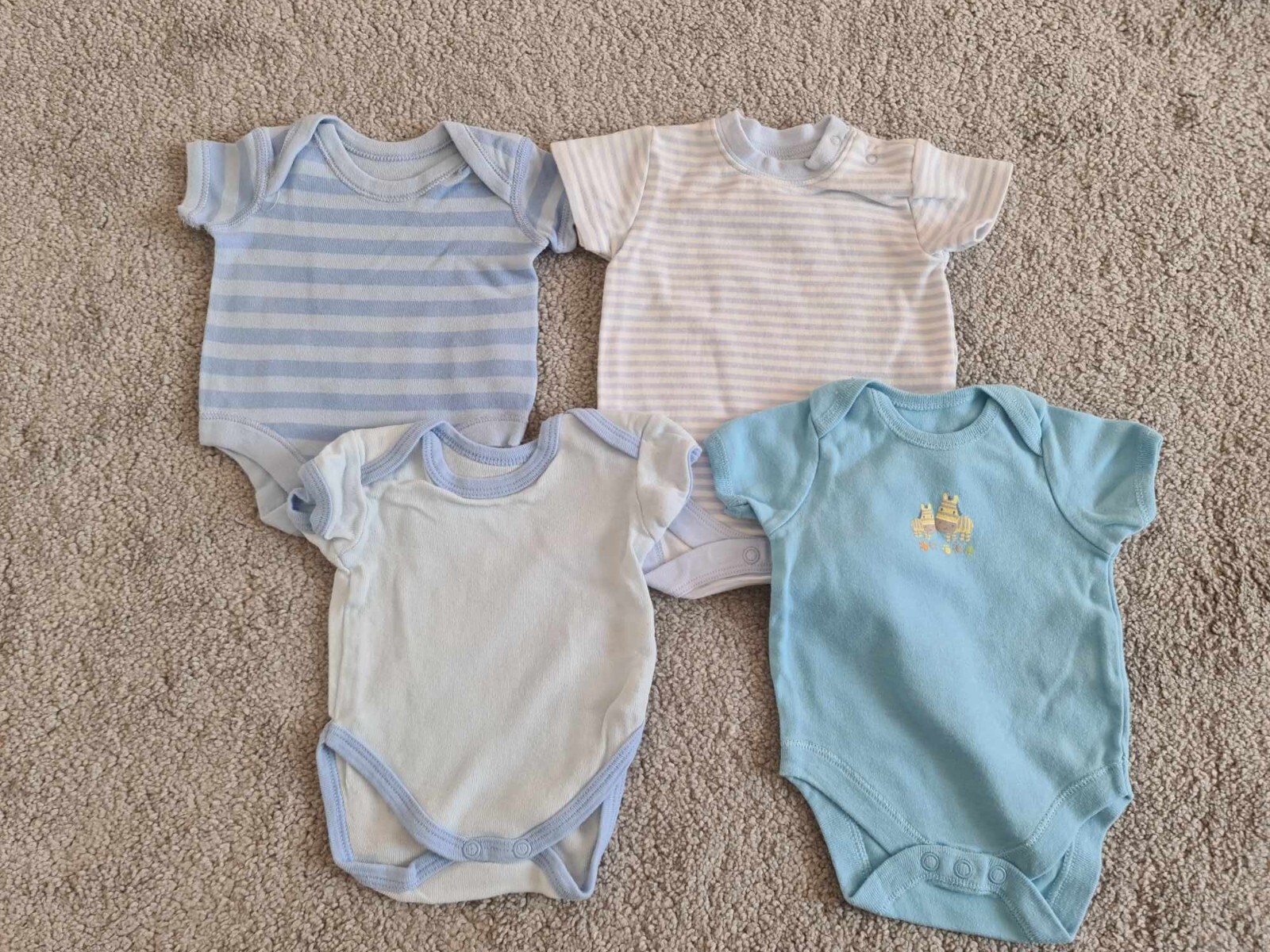 Baby Boy Clothes Bundle 03 Months 43 items (bodysuits, trousers, tops