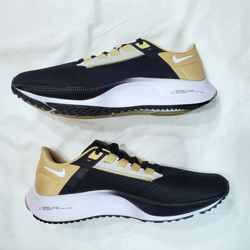 Nike Air Zoom Pegasus 38 Colorado Buffaloes talla 9.5-12 negro crema DJ0820 001 Foto 4 de 4