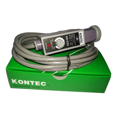 1 Pc. New For KONTEC Photoelectric Switch Color Mark Sensor KS-C2R DC 12-30V