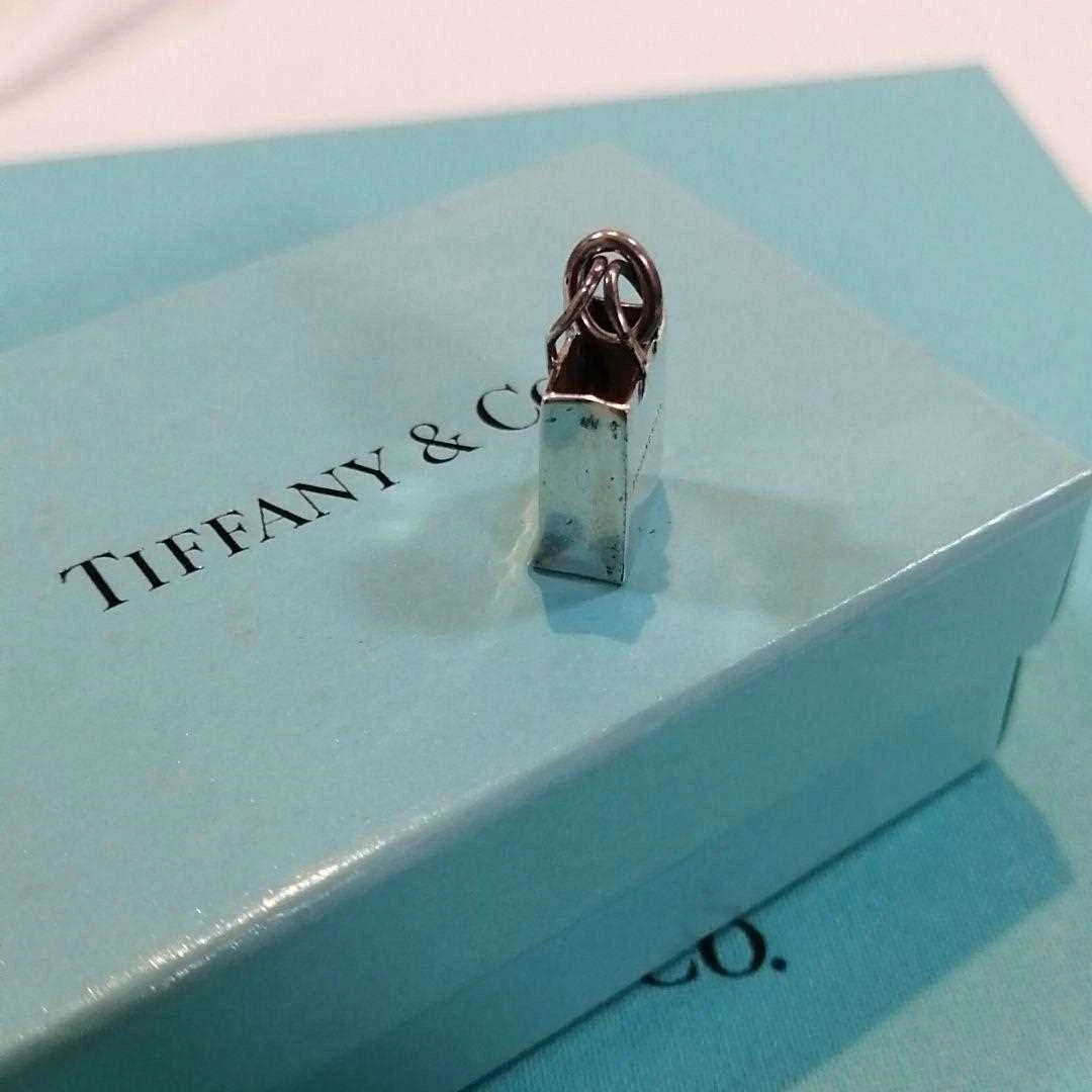 Tiffany Co. Bag Charm Necklace Shopper Charm Shopping Bag