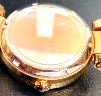 Michael Kors Crystal Accent MK5865 WR 5atm SS Gold tone  display picture 1