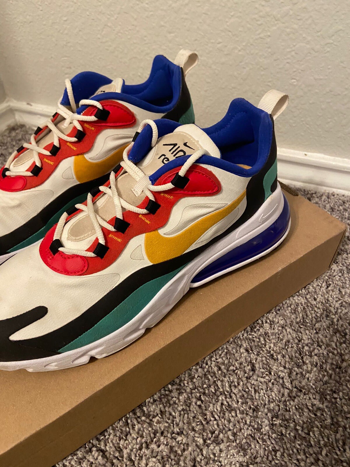 Size 11 - Nike Air Max 270 React Bauhaus 2019 - AO4971-002 | eBay