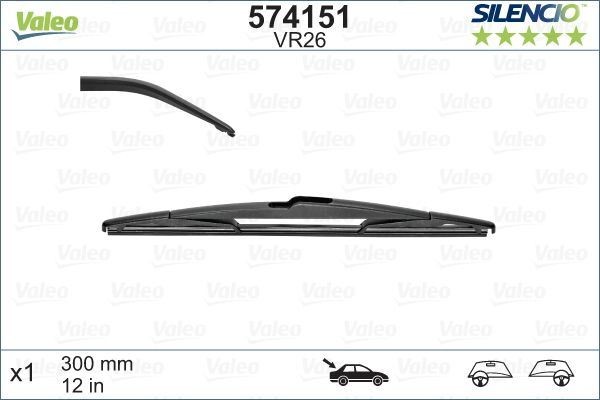 Ford B-Max Scheibenwischer 05-22 (574151) Oem Valeo-image