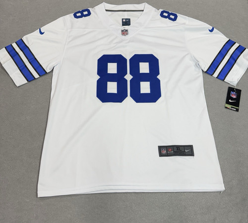 Dallas Cowboys Football Jersey Mens XL White CeeDee Lamb On Field Nike NFL NEW