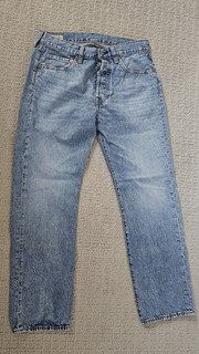 Jeans uomo Levi's Premium 501 '93 dritto 31x30 lavaggio azzurro chiaro mosca con bottoni