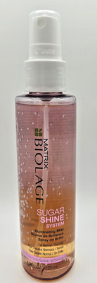 Matrix Biolage Sugar Shine System Illuminating Mist Spray 4.2 Fl Oz Hair Smooth 