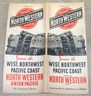 1947 Chicago & North Western Railway Union Pacific Overland Railroad Pacific NW — photo 2