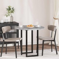 Tischplatte Grau Sonoma 80 X 80 X 1.5 Cm Holzwerkstoff