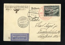 ZEPPELIN LIECHTENSTEINFAHRT KARTE 1Fr. ZEPPELIN VADUZ 10.6.1931 (975414)