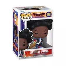 Funko Pop! Marvel: Spider-man Across the Spider-Verse, SPIDER-PUNK #1411 In hand