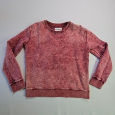 Vigoss Womens Small Cropped Sweatshirt Acid W...