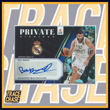 2024-25 Panini EuroLeague Basketball Ioannis Bourousis Private Signings (A)