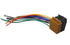 Universal ISO Car Radio Wire Cable Wiring Harness Stereo Adapter Connector Ad...