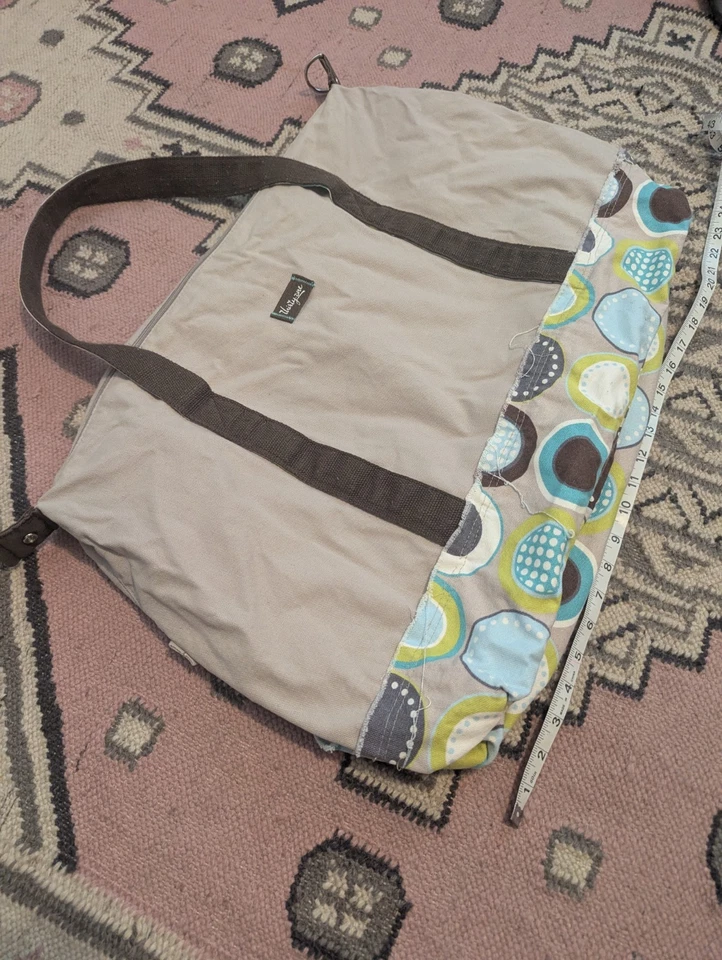 Bolso de Mano Thirty One 31 Retro Metro Weekender SIN Correa para el Hombro Retirado Como Nuevo Chip Foto 2 de 4