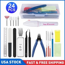 24pcs Basic Modeler Tool Set, Craft Car Model Assembling Building Kit for Gundam
