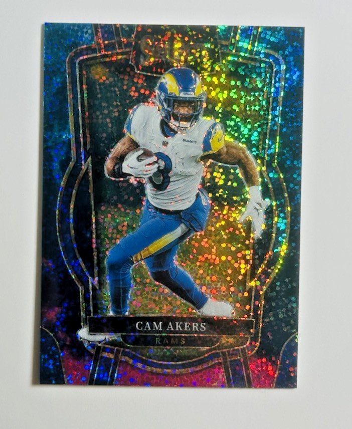 2022 Select Cam Akers #242 Cosmic Case Hit Club Level LA Rams*NM