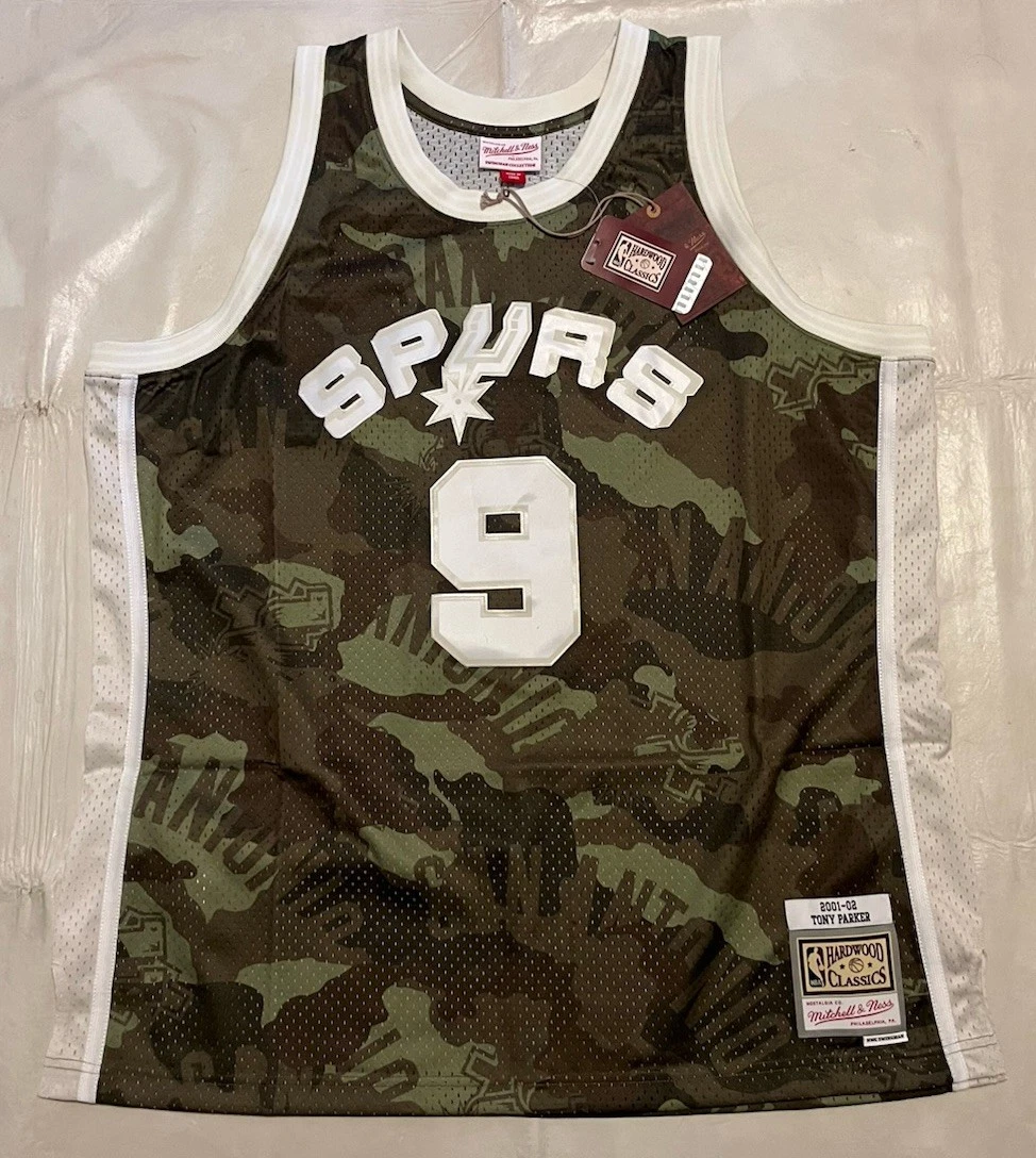Maillot Nike Swingman Tony Parker des San Antonio Spurs pour homme, noir – Édition Icon