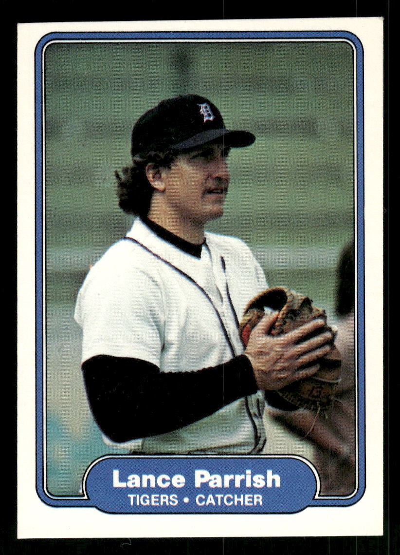 1982 Fleer Lance Parrish #276 Detroit Tigers