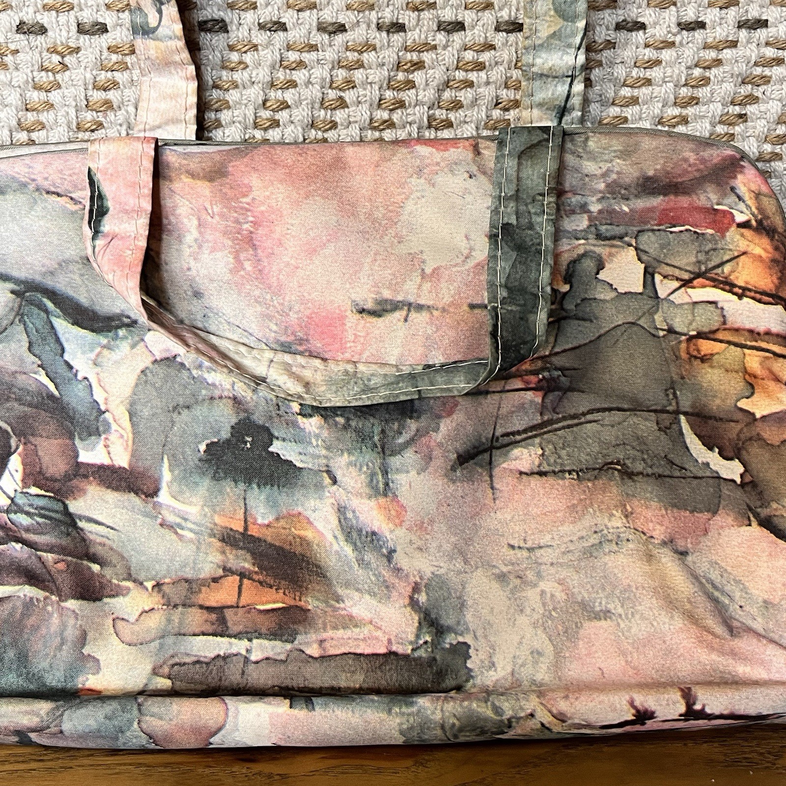 Travel Makeup Bag–Hanging Toiletry Organizer Storage Case for Women Floral