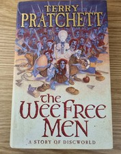 The Wee Free Men Terry Pratchett 1st Edition 1st Printing Hardback 2003 Discworl