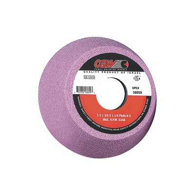 CGW-CAMEL 58059 1-3/4'''' Wheel Diameter, No Thread Hole Thread Size, 46 Grit Flar