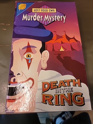 DEATH IN THE RING Murder Mystery Party Game Cheatwell Made in UK.