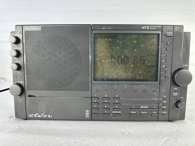 Eton E1XM AM FM SW XM Satellite Shortwave Radio Receiver Used
