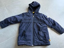 Steiff Winterjacke Mantel Gr. 110 blau Mädchen