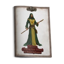 Ulisses Spiele RPG Deluxe Characters Sheet - Blessed Spellcasters New