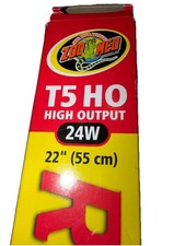 NEW in Box Zoo Med Reptisun T5 HO 24 W 22" Fluorescent UVB Reptile Lamp