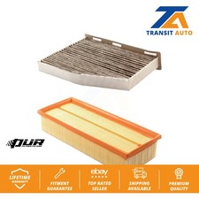 Air Cabin Filters (2 Total) Kit For Volkswagen Jetta Tiguan Passat Golf Audi Q3