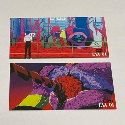 #ad #ad Carddass Master Wide Air My heart to you Evangelion Unit 01 ② $46.21