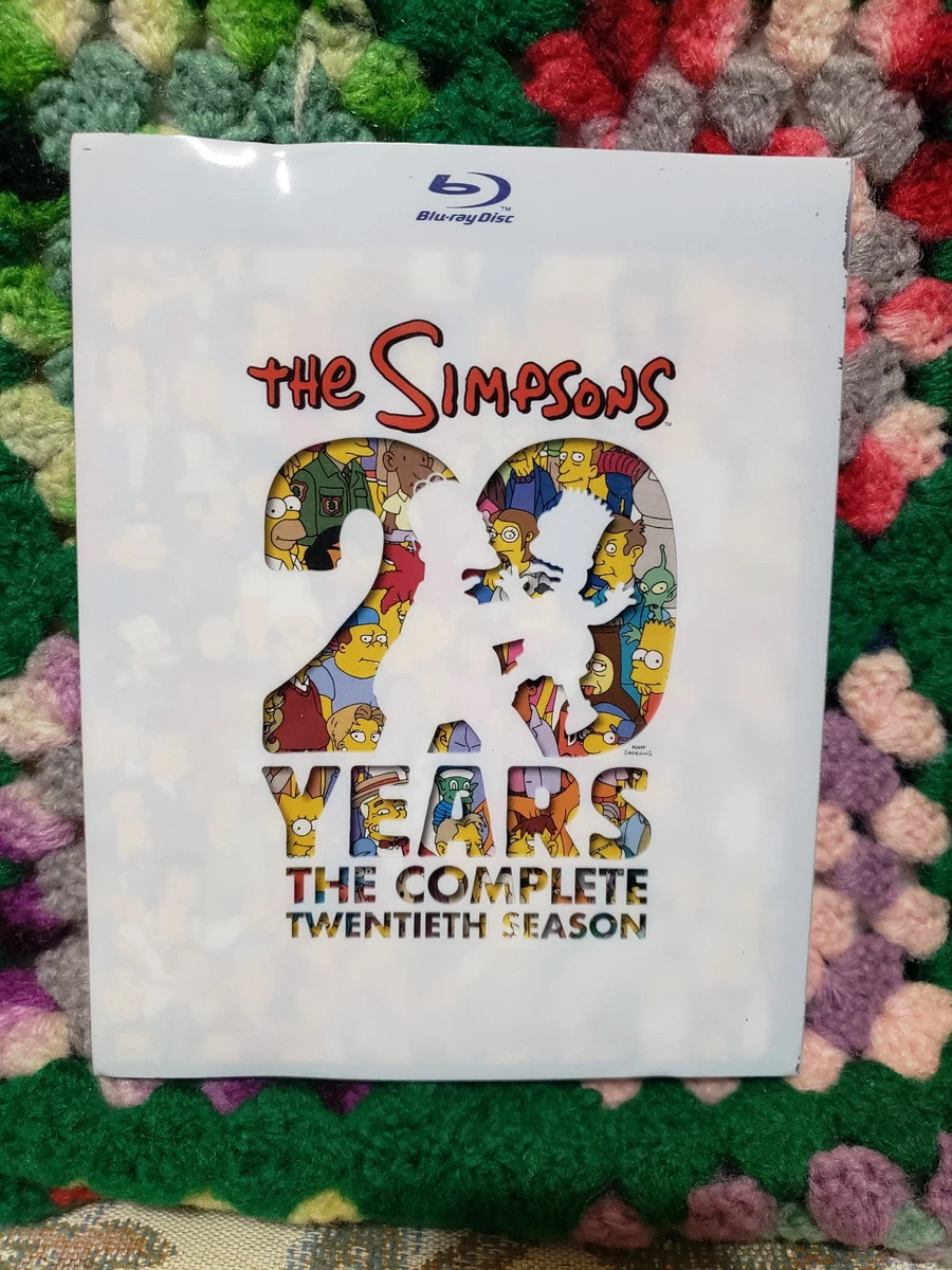 Simpsons Blu-ray 20周年 The Simpsons: The Complete Twentieth Season (Blu-ray) - Walmart.com
