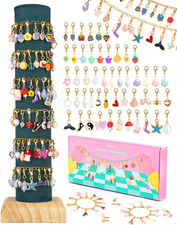 Charm Bracelet Making Kit for Girls, Clip on Charms Kit for Bracelets, Charms fo