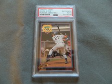 Derek Jeter Action Packed 1995 Autograph Auto COA PSA/DNA Certified
