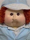 Vtg '85 Hand Signed Papered Xavier Roberts Soft Sculpture Cabbage Patch Boy Doll