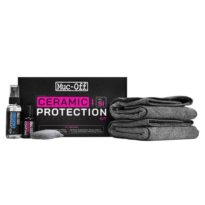 Muc-Off protection céramique : kit traitement hydrophobe anti-saletés incolore