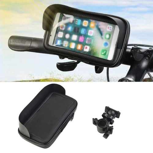 Atv Guidon Support Fixation Sac for Mobile Téléphone GPS Noir Accessoires Parts - Photo 9 sur 20