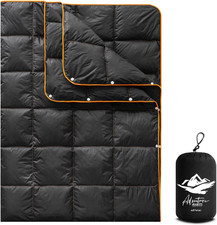 Camping Blanket,Lightweight Puffy Blanket Packable down Alternative Throw Blanke