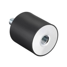 M10 Thread Male Female Rubber Mounts Vibration Isolators 40mm x 40mm