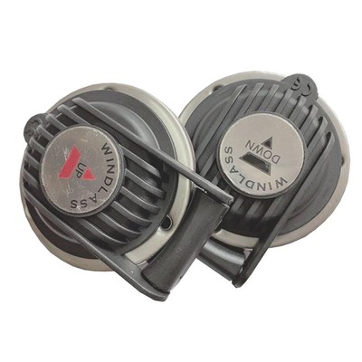 2pcs Heavy Duty Marine Boot Ankerwinde Winde Fuß Schalter Up/Unten 12/24V