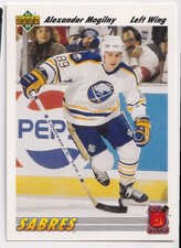 1991-92 UPPER DECK EURO STARS ALEXANDER MOGILNY BUFFALO SABRES #E2