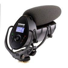 Shure VP83F LensHopper Camera-Mount Condenser Microphone w Flash Recording, New
