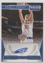 2016-17 Panini Threads Rookie Signage 154/299 Mindaugas Kuzminskas #36 Auto lt0