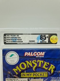 Monster in My Pocket - VGA 85+ - Nintendo NES - PAL B Deutsch - OVP - No WATA